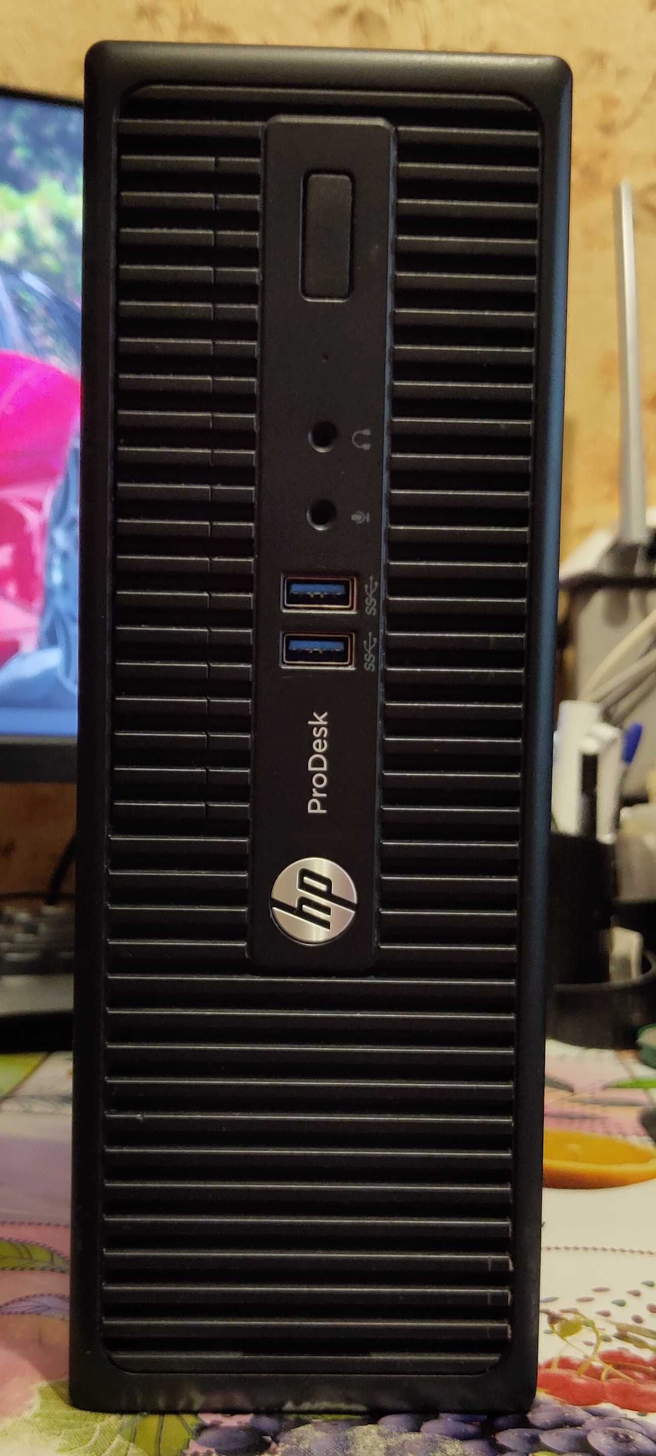 Компьютер, HP ProDesk 400 G2.5 SFF, i5–4590S, DDR3-8Gb, HDD-500Gb
