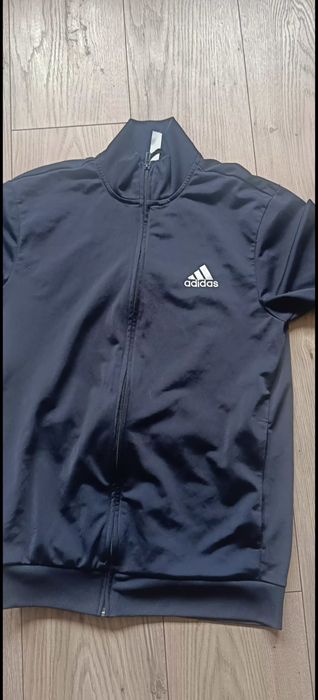Bluza rozpinana Adidas granatowa