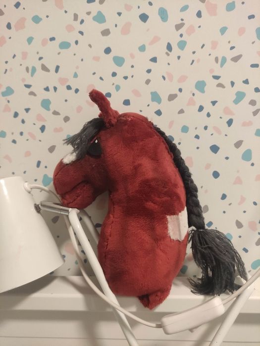 Hobby horse A5 bordowy