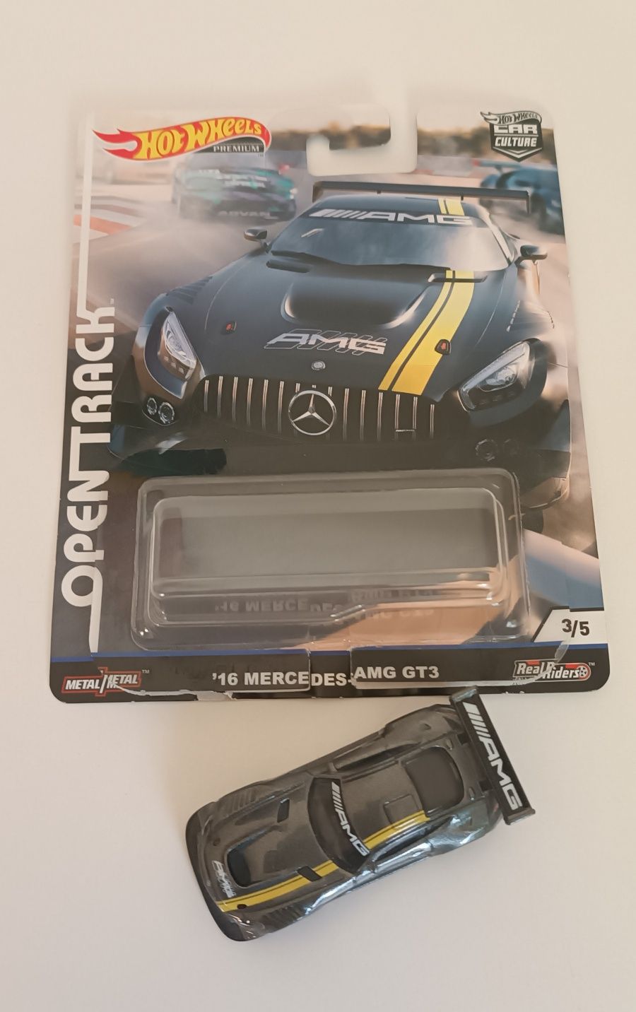 Hot wheels Real Rider Mercedes GT3