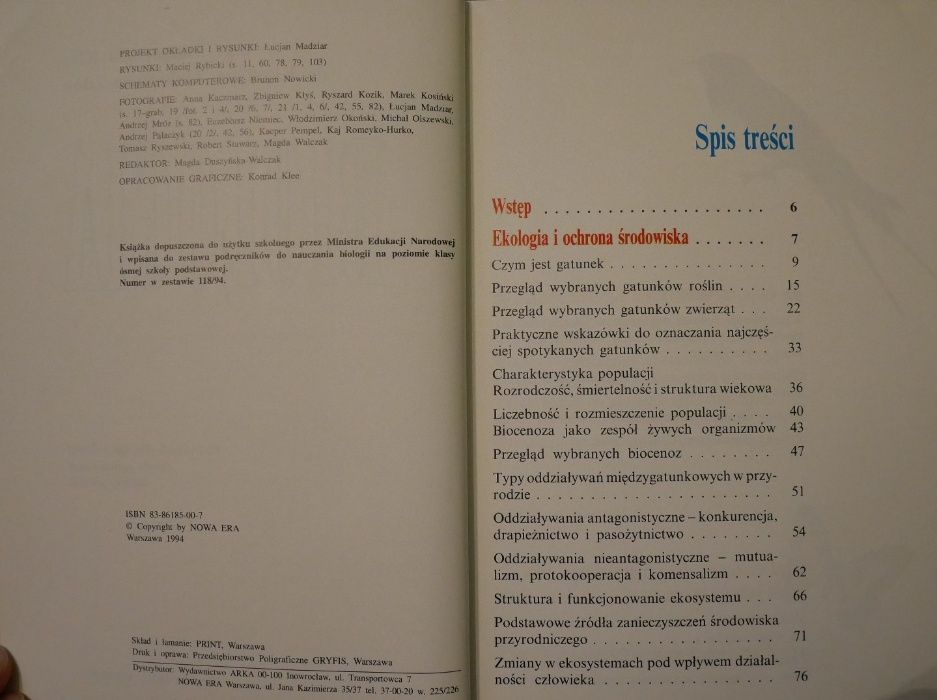 Podręcznik do Biologii do klasy 8
