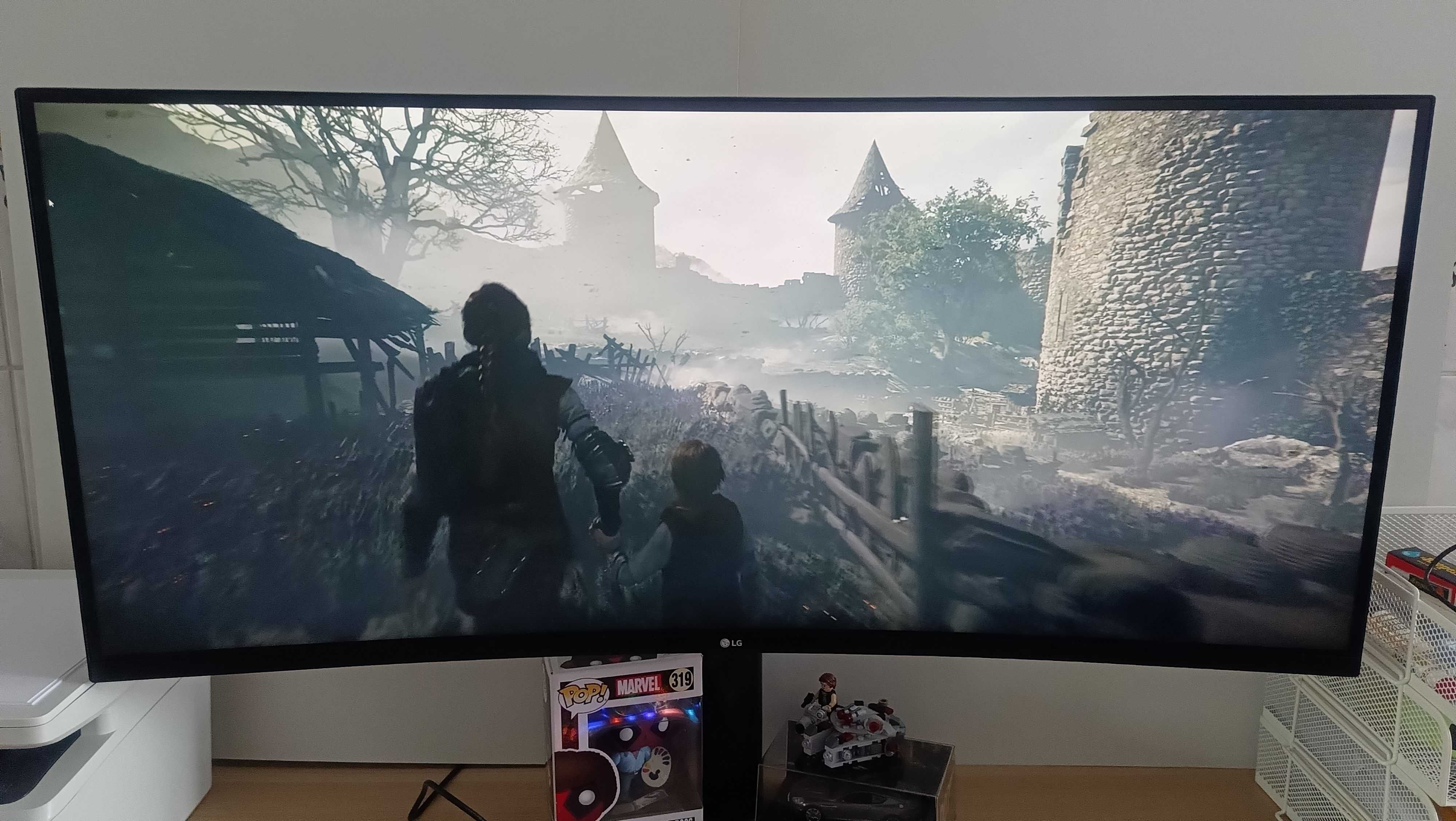 Monitor LG 35” Zakrzywiony Ultrawide 3440x1440 VA LED 35WN75C-B