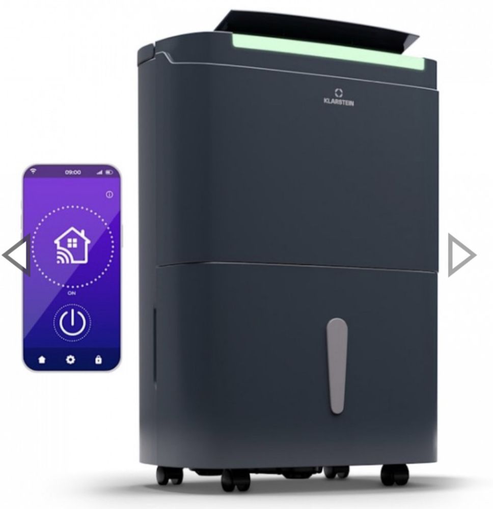 Портативный осушитель воздуха Klarstein DryFy Connect 50