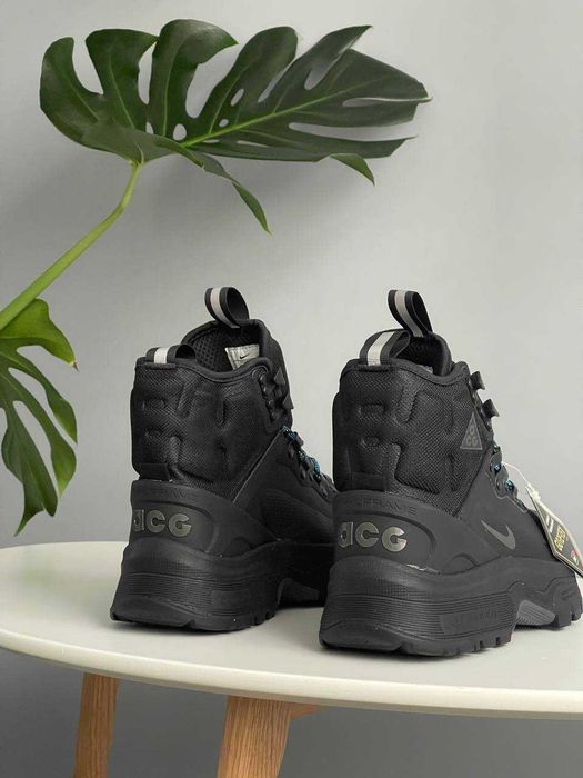 Nike ACG Air Zoom Gaiadome Gore-Tex (41-45) чоловічі черевики чорні