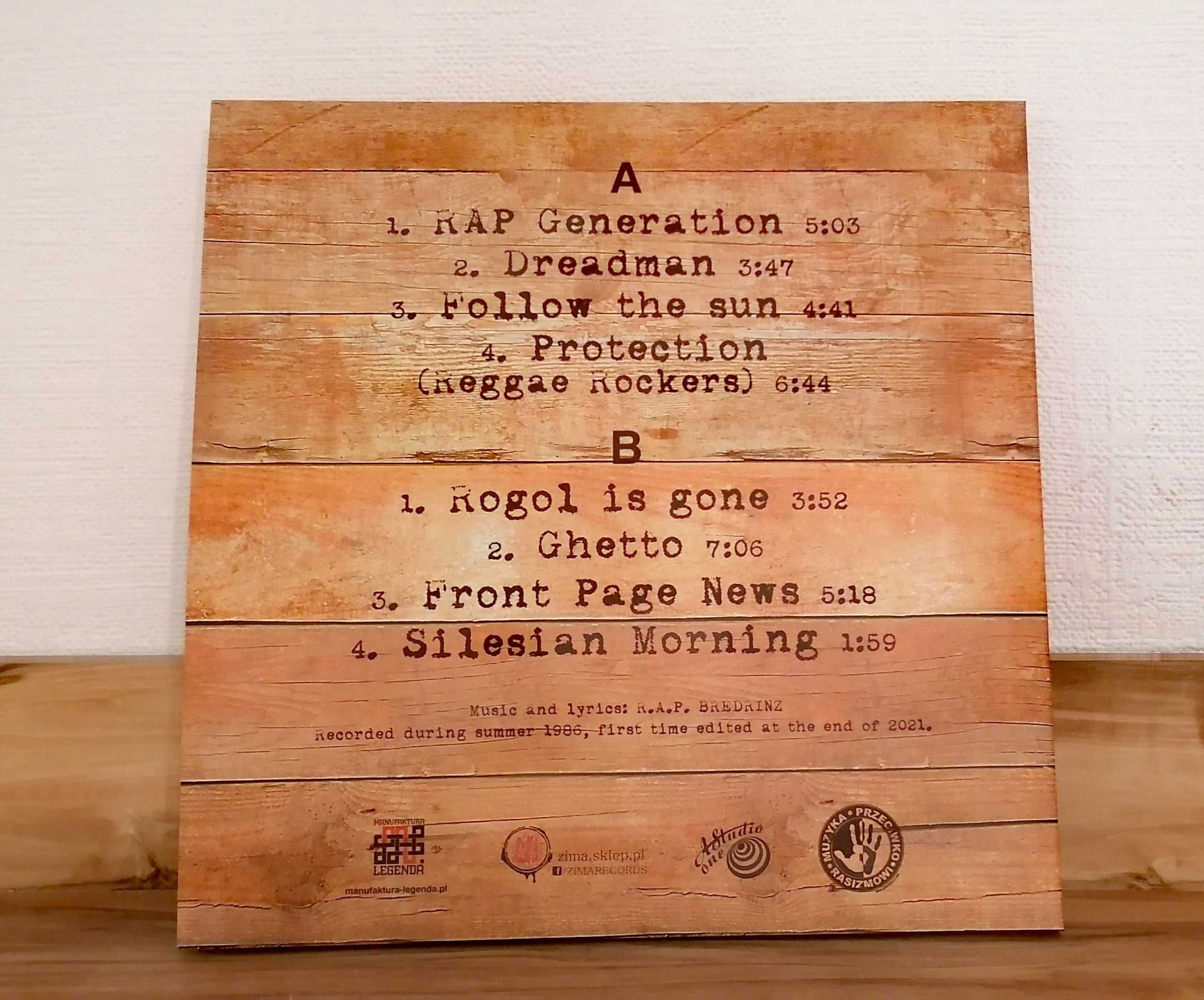 LPx3: R.A.P.-Front Page News, DUBSKA-Tribute To R.A.P., DUBSKA-Avokado