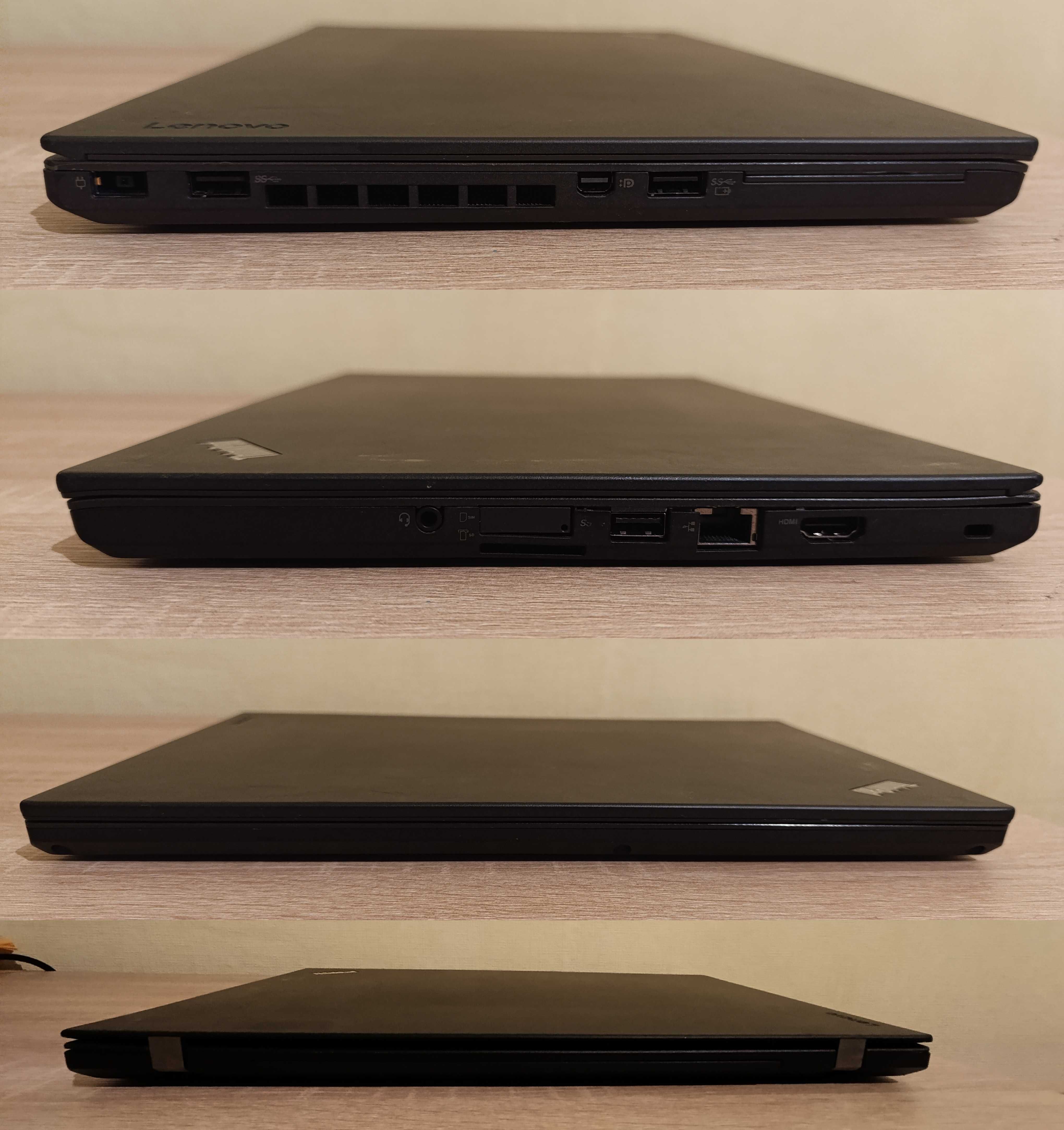 Lenovo ThinkPad T460/ i5-6300U/8 RAM/128 SSD/FHD IPS 14"