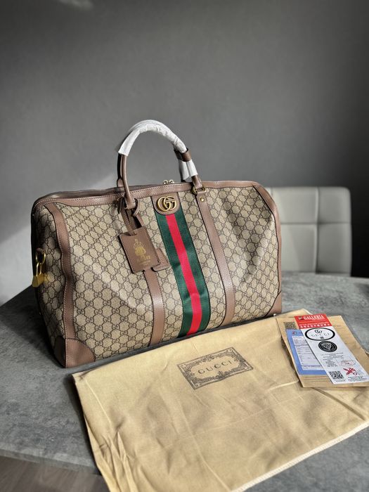 Сумка дорожня Gucci шоппер велика 50см