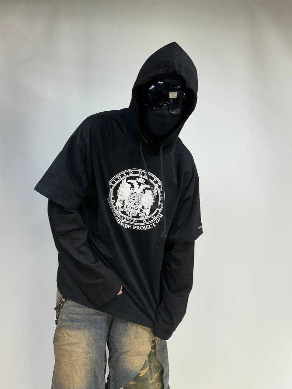 Project G/R GRAILZ gr кофта худи свитшот hoodie худі лонгслів черный L