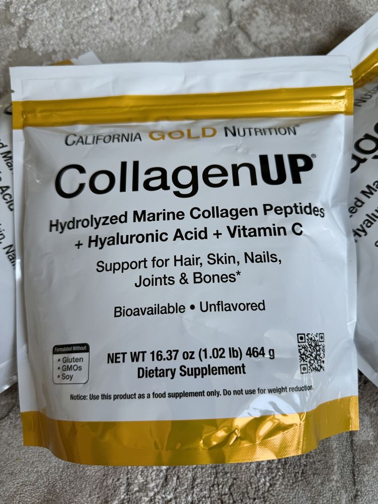 Коллаген Collagen рыбный+ гиалуроновая Кислота California gold, коллаг