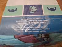 Lençóis stitch solteiro
