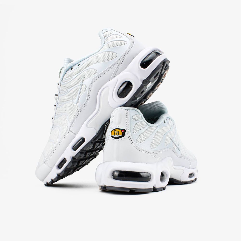 Кросівки чоловічі Nike Air Max Plus "White" люкс Без передоплати