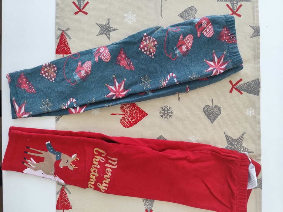 Cieplejsze legginsy rozmiar 92 98