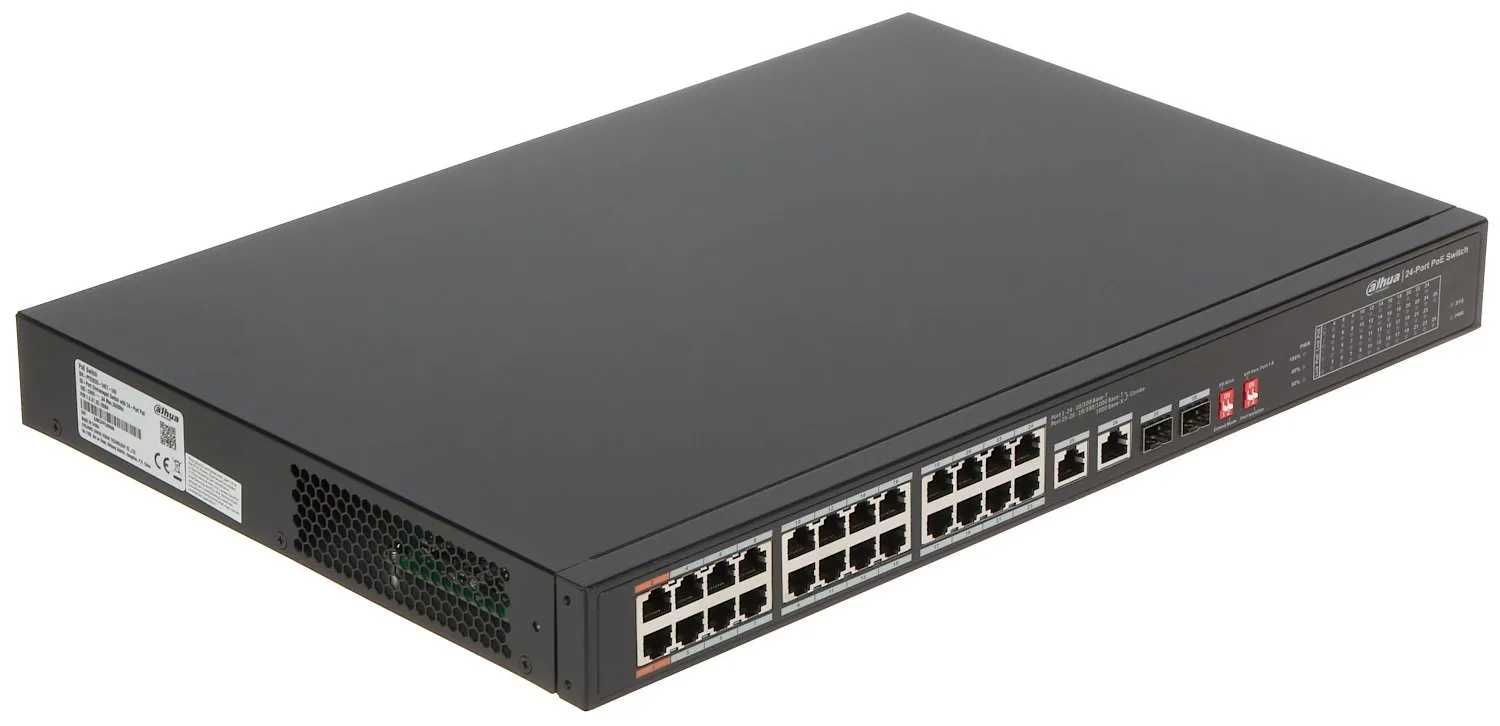 Dahua DH-PFS3226-24ET-240 Switch 24 portas POE