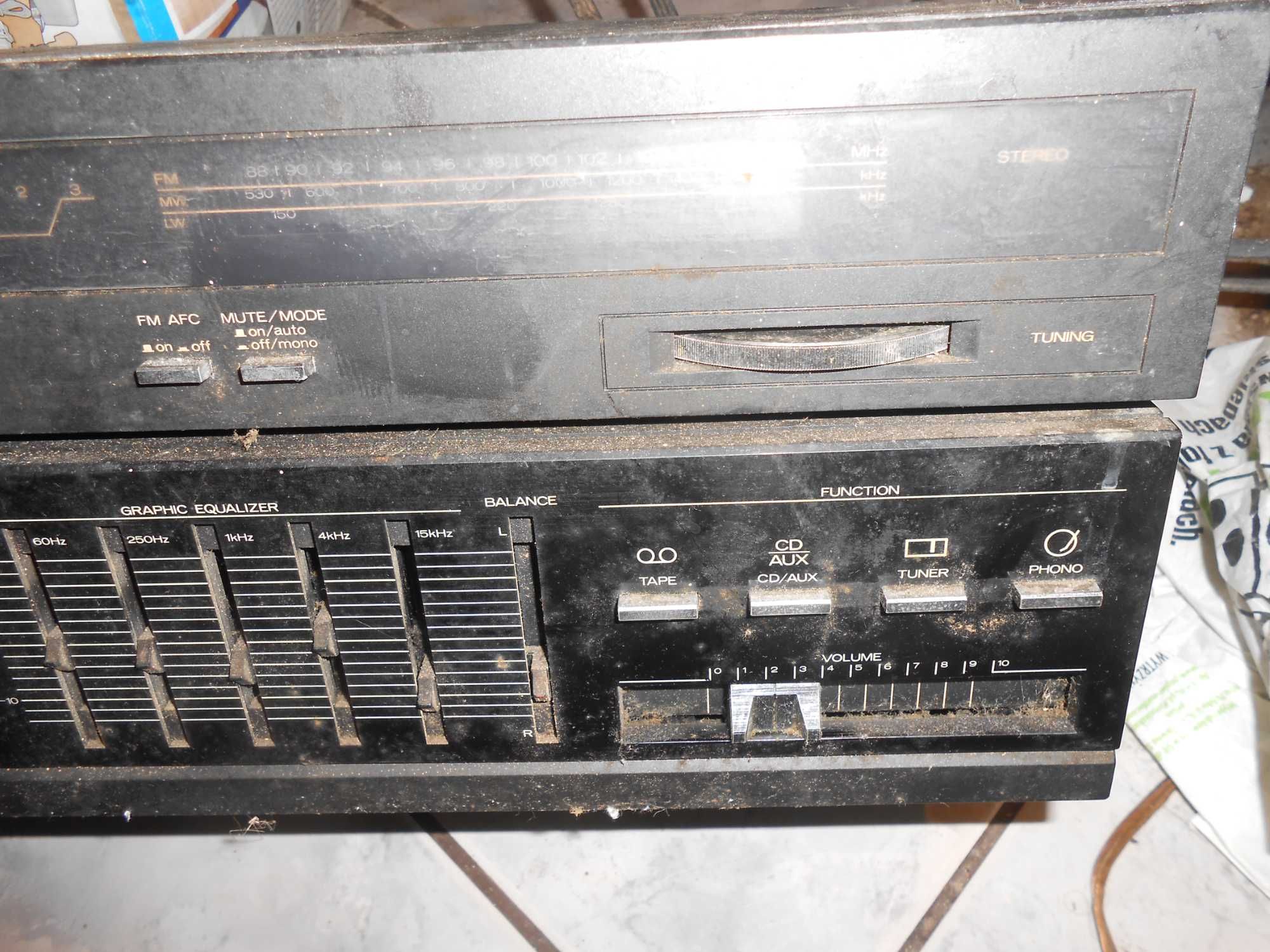Mitsubishi wzmacniacz + tuner