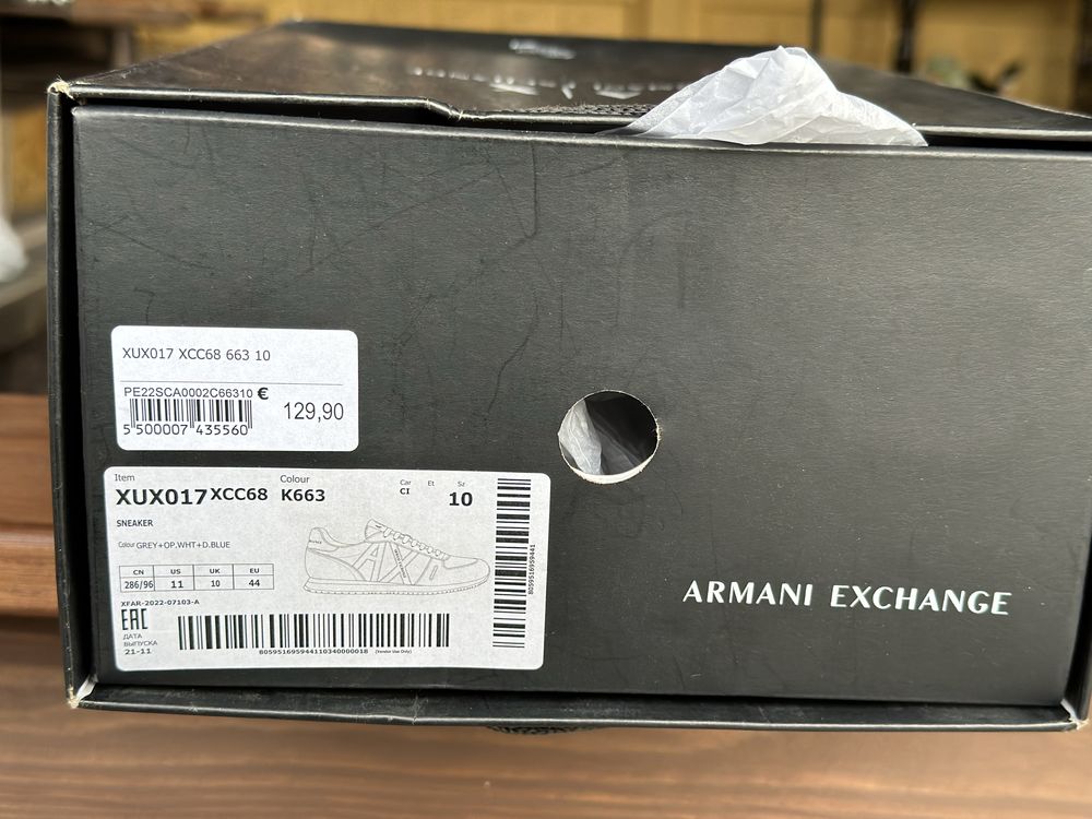 ARMANI EXCHANGE, 44 размер. Оригинал