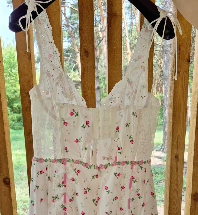 Love&lemons сукня літня оригінал xs з ромашками з квітами