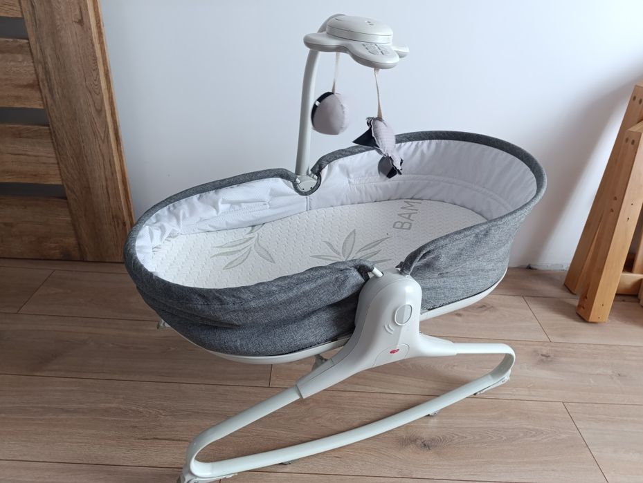 Wielofunkcyjny leżaczek Bujaczek 3w1  z karuzelą