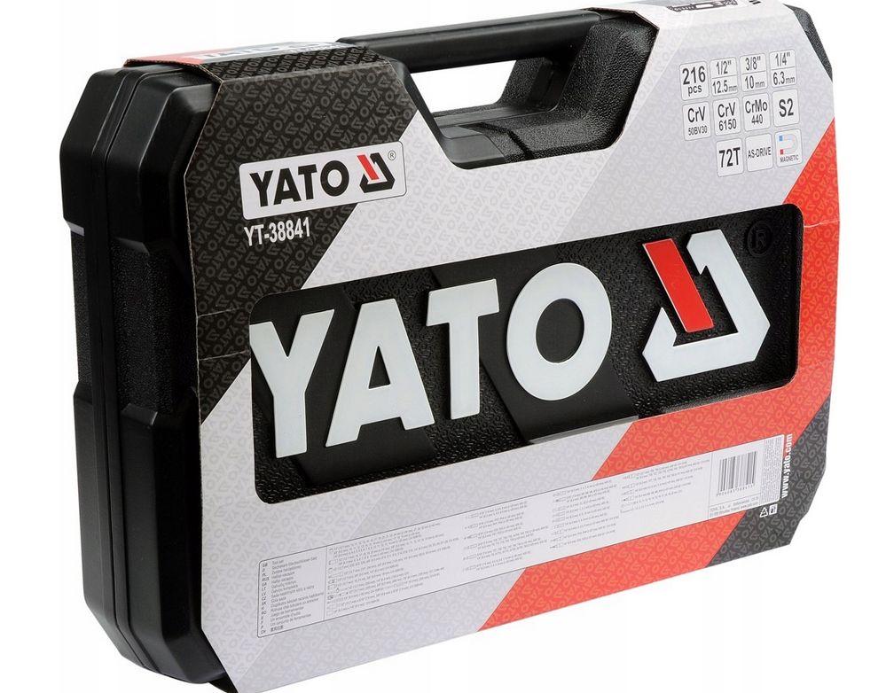 ZESTAW YATO YT-38791 - klucze nasadowe | 108 Elementów| Nowe | Folia