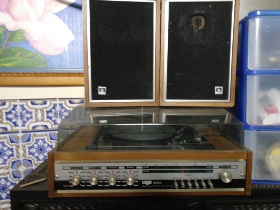 Gira Discos Amplificador WYE 622 Antigo