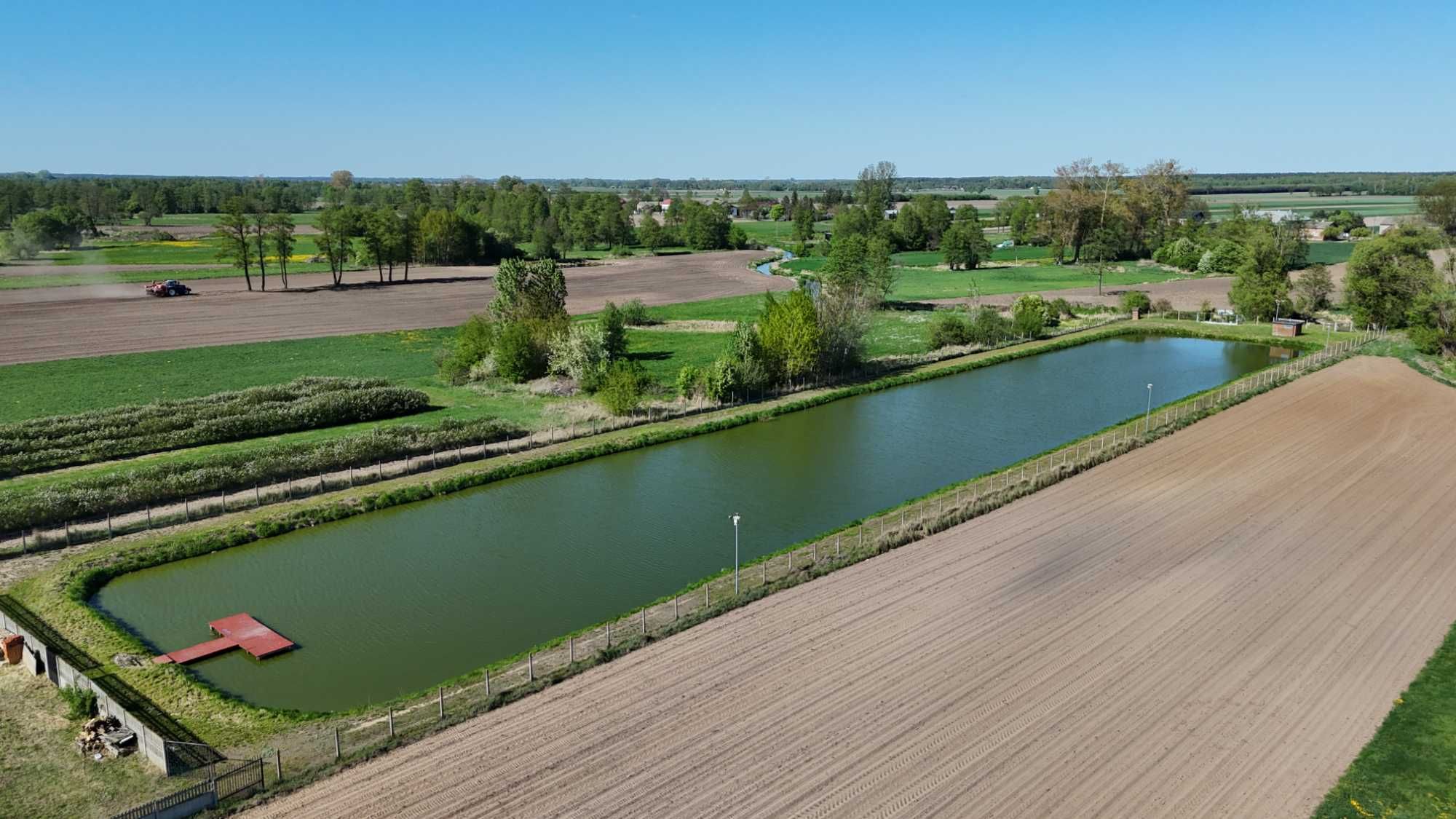 Działka ROLNO BUDOWLANA ze stawem | 10 000 m2