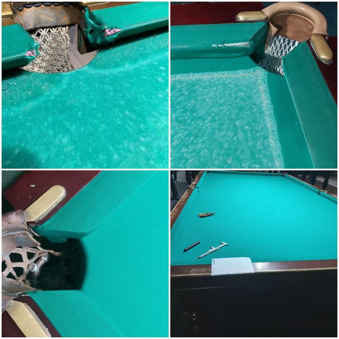 Ремонт та перетяжка більярдних столів, встановлення, розбірка,збірка
