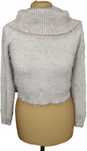 Tally weijl włochaty sweter golf crop top rozm xxs