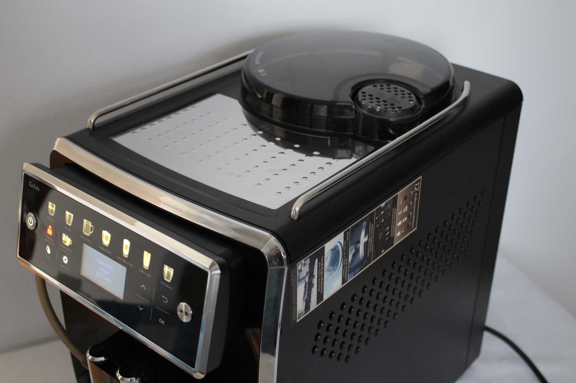 NAJNOWSZY MODEL ! SAECO XELSIS kolor  menu pl dotyk SM7580 serwis