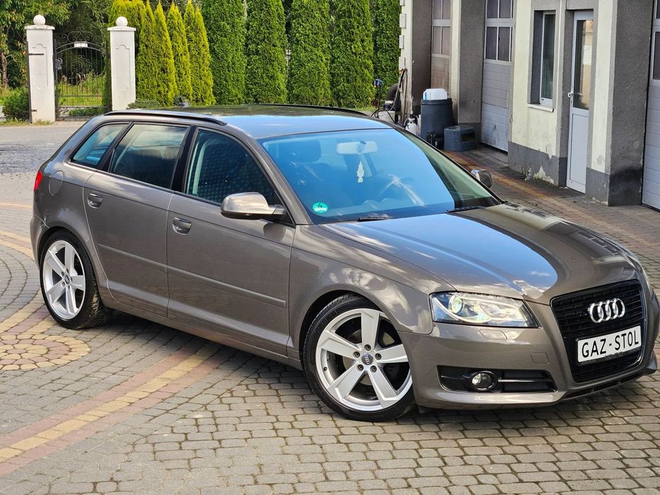 Audi A3 Sportback BiXenon LED Navi Pdc Temomat Kubły Grzane DOFINANSOWANA