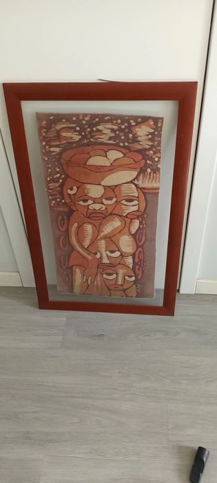 Quadros originais arte Moçambicana em perfeito estado de conservação