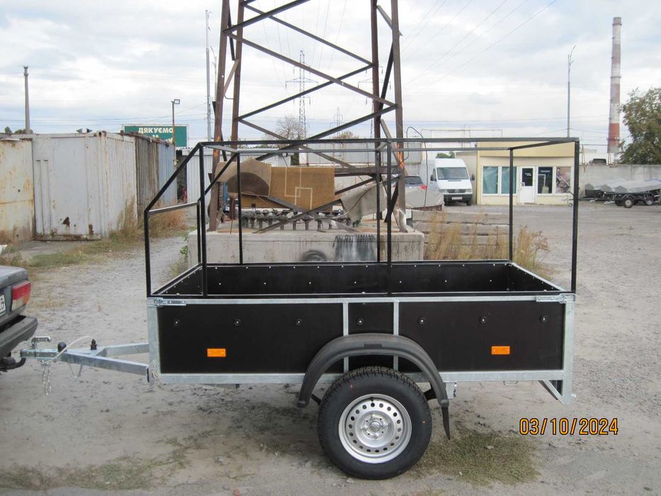 Причіп легковий  оцинкований Z0 2213 (2,2х1,3х0,6) хамер люкс.(2025р)