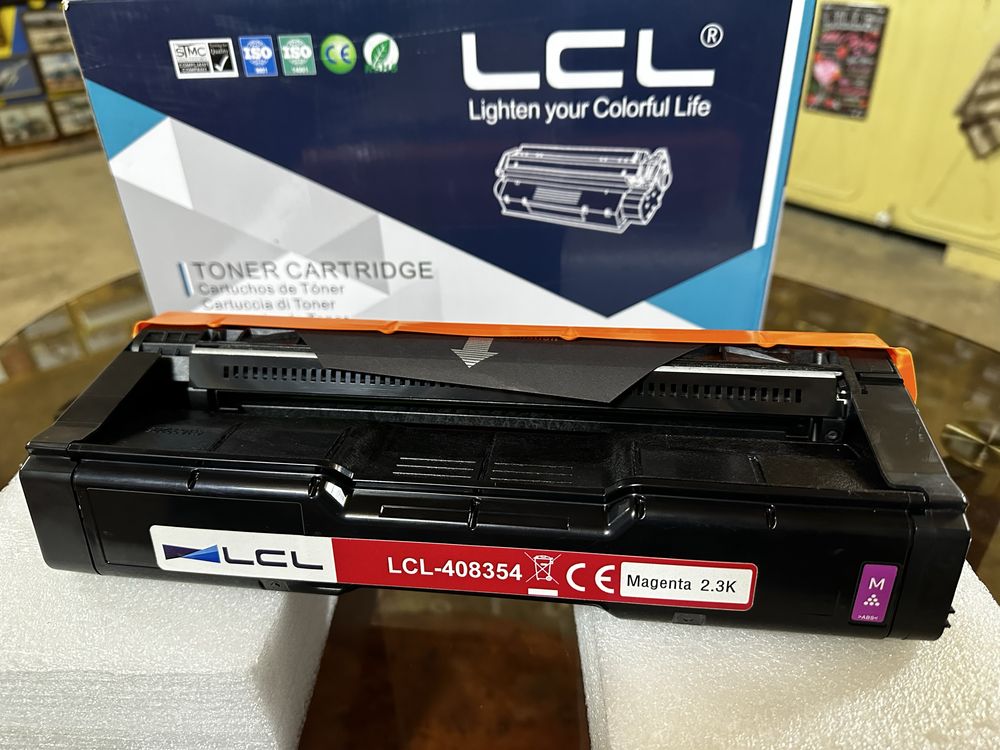 Картридж із пурпуровим тонером LCL-408354 magenta