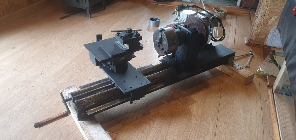 Tokarka do metalu/ własnej roboty
