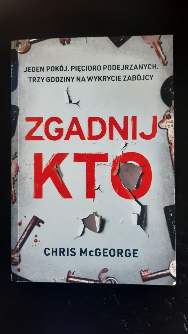 Książka "Zgadnij kto" Chris McGeorge