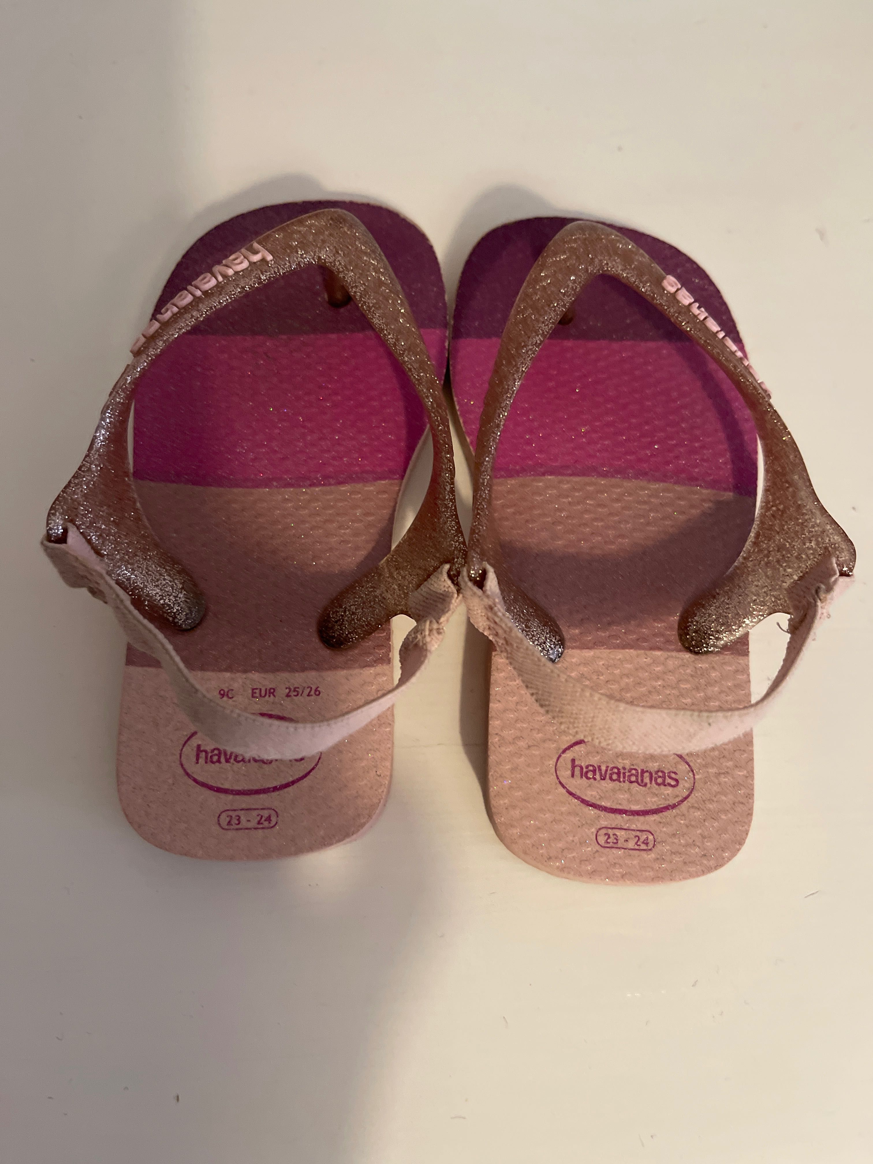 Havaianos de bebé menina