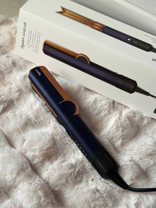 Випрямляч Dyson Airstrait Prussian BlueCopper без перегріву та заломів