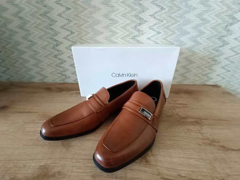 НОВІ оригінальні чоловічі туфлі (лофери) Calvin Klein, Original