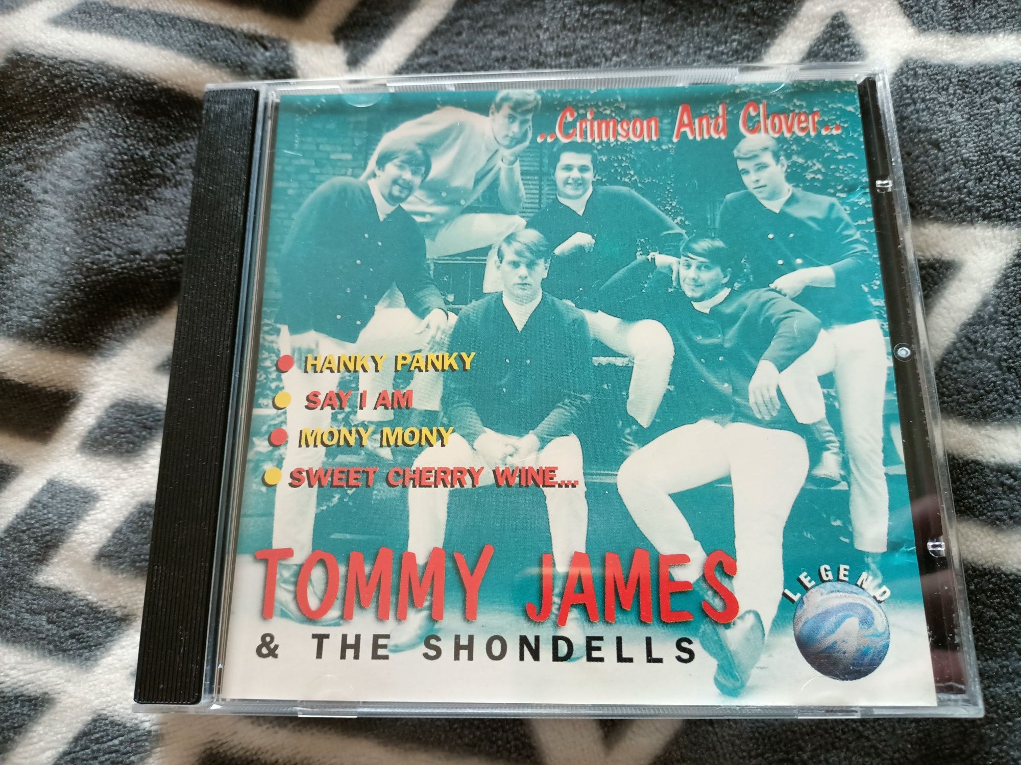 Tommy James & The Shondells - "Crimson And Clover" (CD, Comp)(vg+)