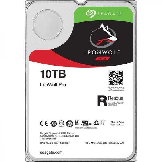 Жесткий диск Seagate IronWolf 10 TB (ST10000VN0008) CHIA