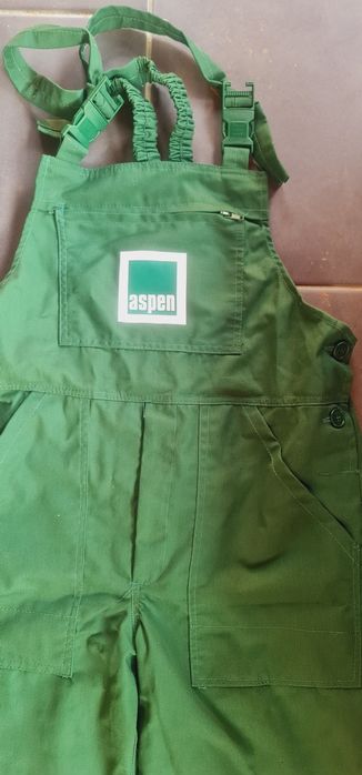 Spodnie ogrodniczki robocze marki Aspen. Hit cenowy.