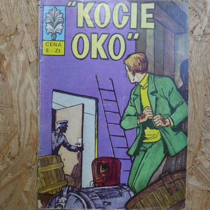 1 wyd. 1971 KOCIE OKO - Kapitan Żbik komiks w ładnym stanie PACZKOMAT