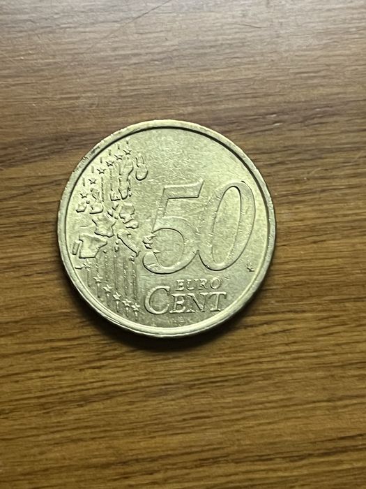 Moeda italia 2002 0,5€