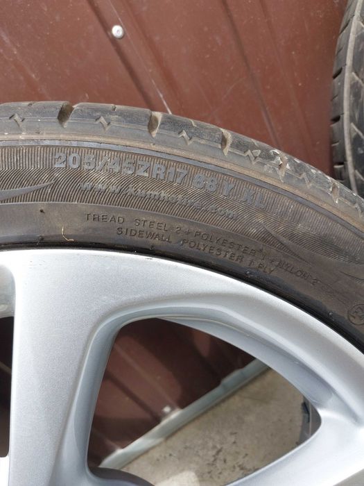 alufelgi Opel Crossland X ,Corsa F Citroen Cactus Peugeot  17  4 x 108