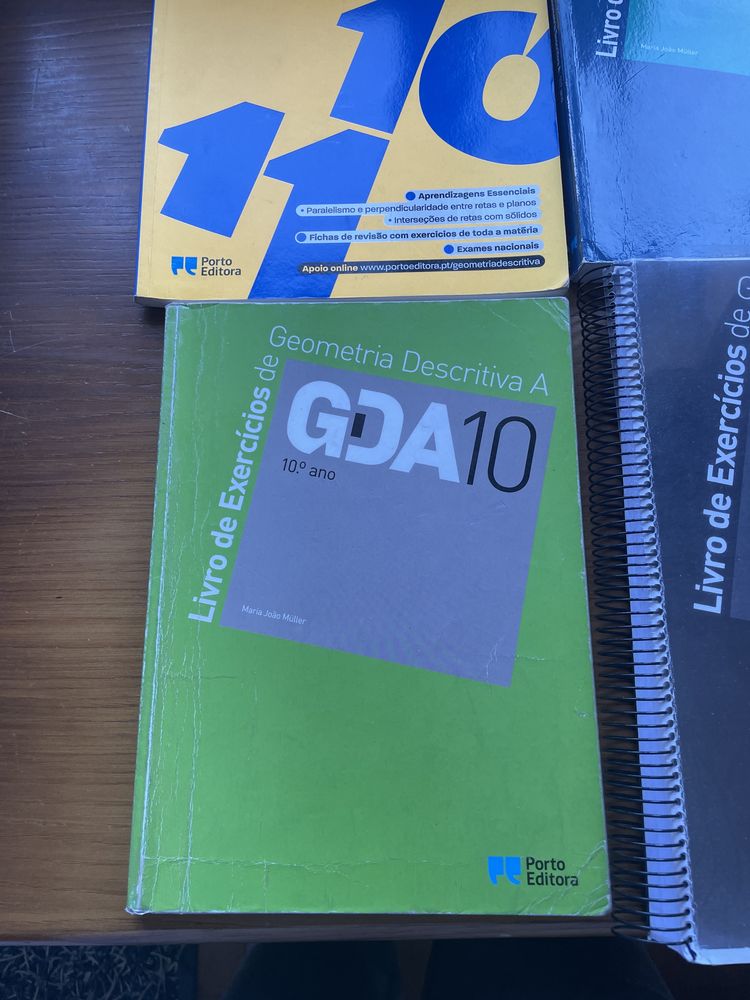 Conjunto/unidade, livros geometria/fisica-quimica