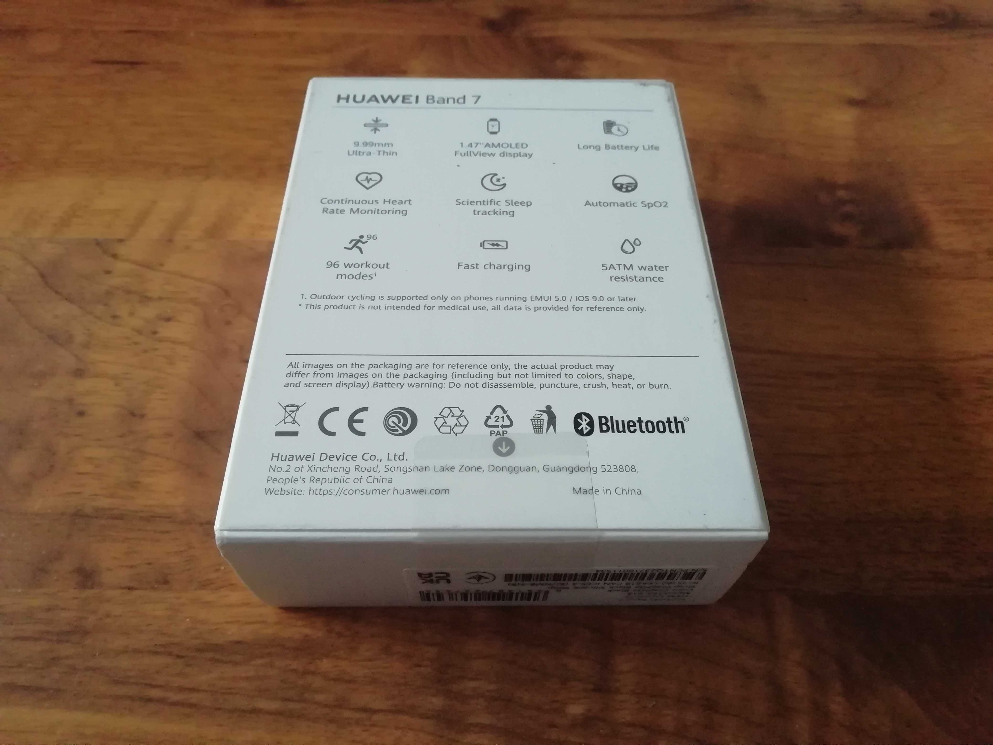 Smartband Huawei Band 7 czarny LEA-B19