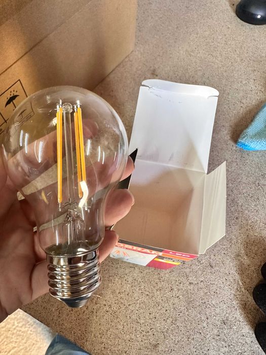 Лампа світлодіодна VALUECLA60 7W/827 230V FIL E27 10X1 Osram