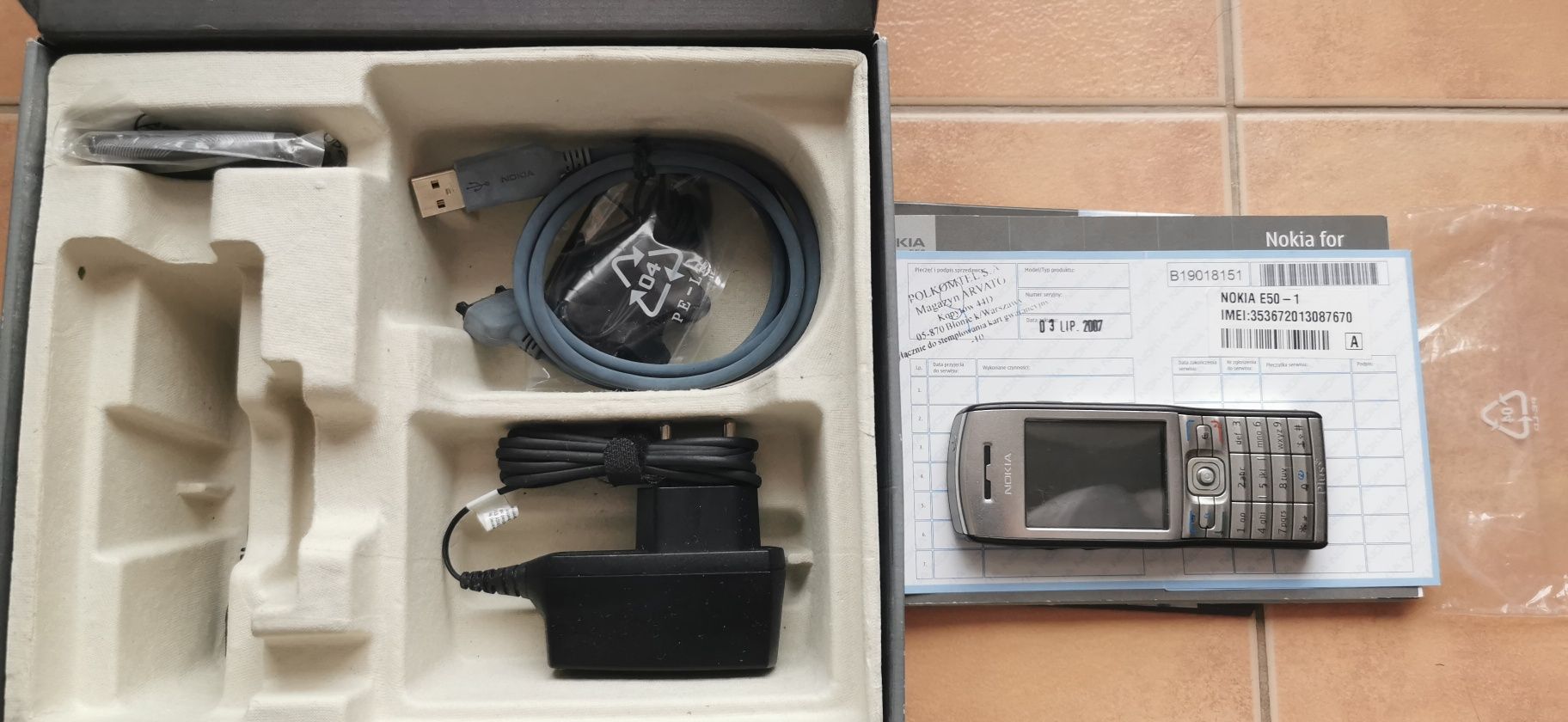 Nokia E50 oryginał PL