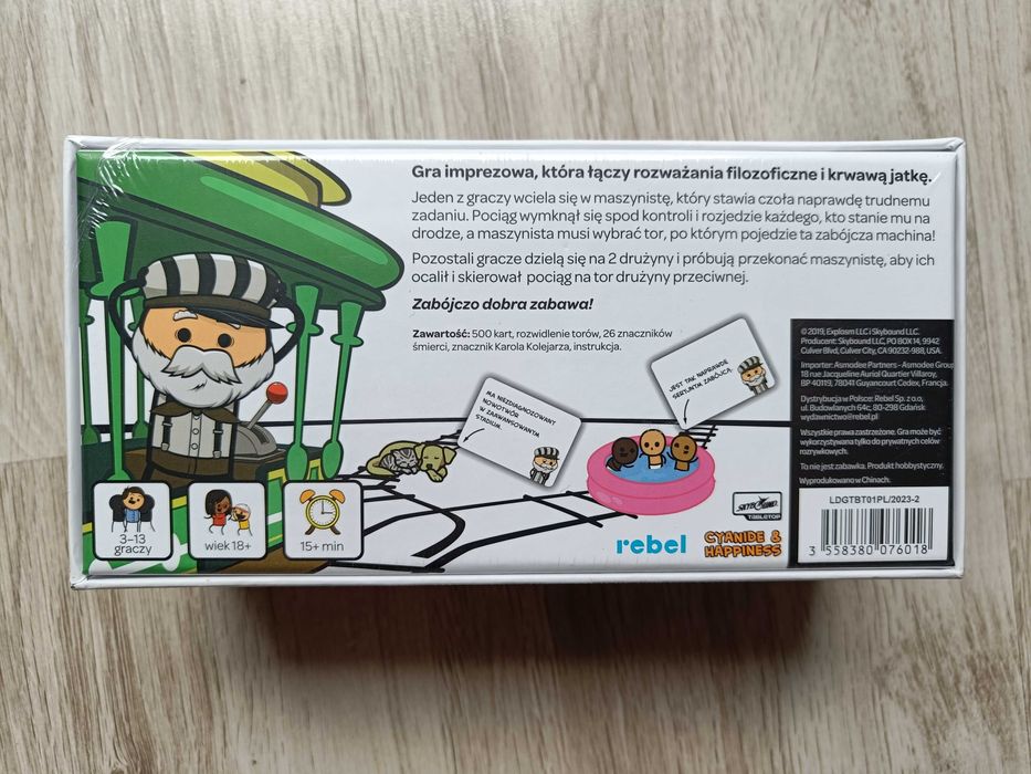 NOWA gra towarzyska Dylemat Wagonika Rebel
