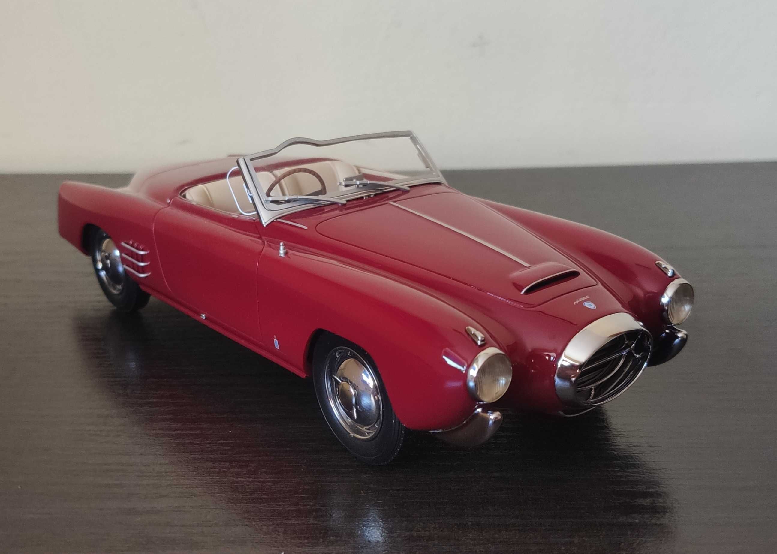 Lancia Aurelia PF200 C Spider Red  1:18 Bos Models