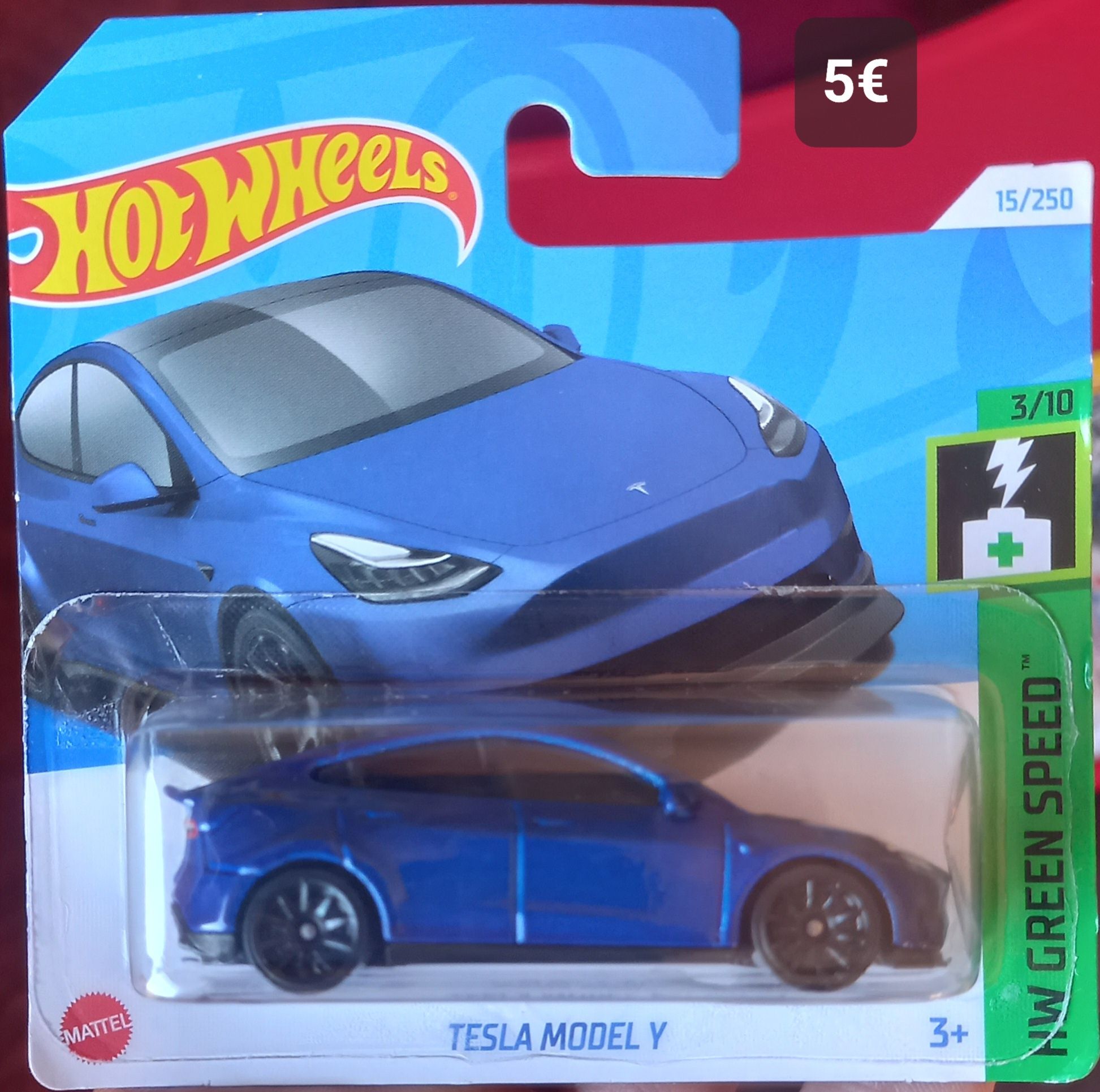 Tesla model y hot wheels