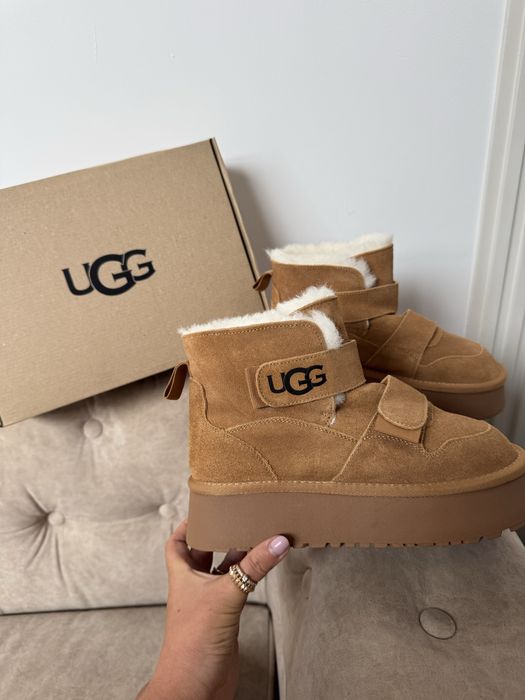 Ugg mini platform натуральний замш, хутро, овчина. Фото вживу, олх